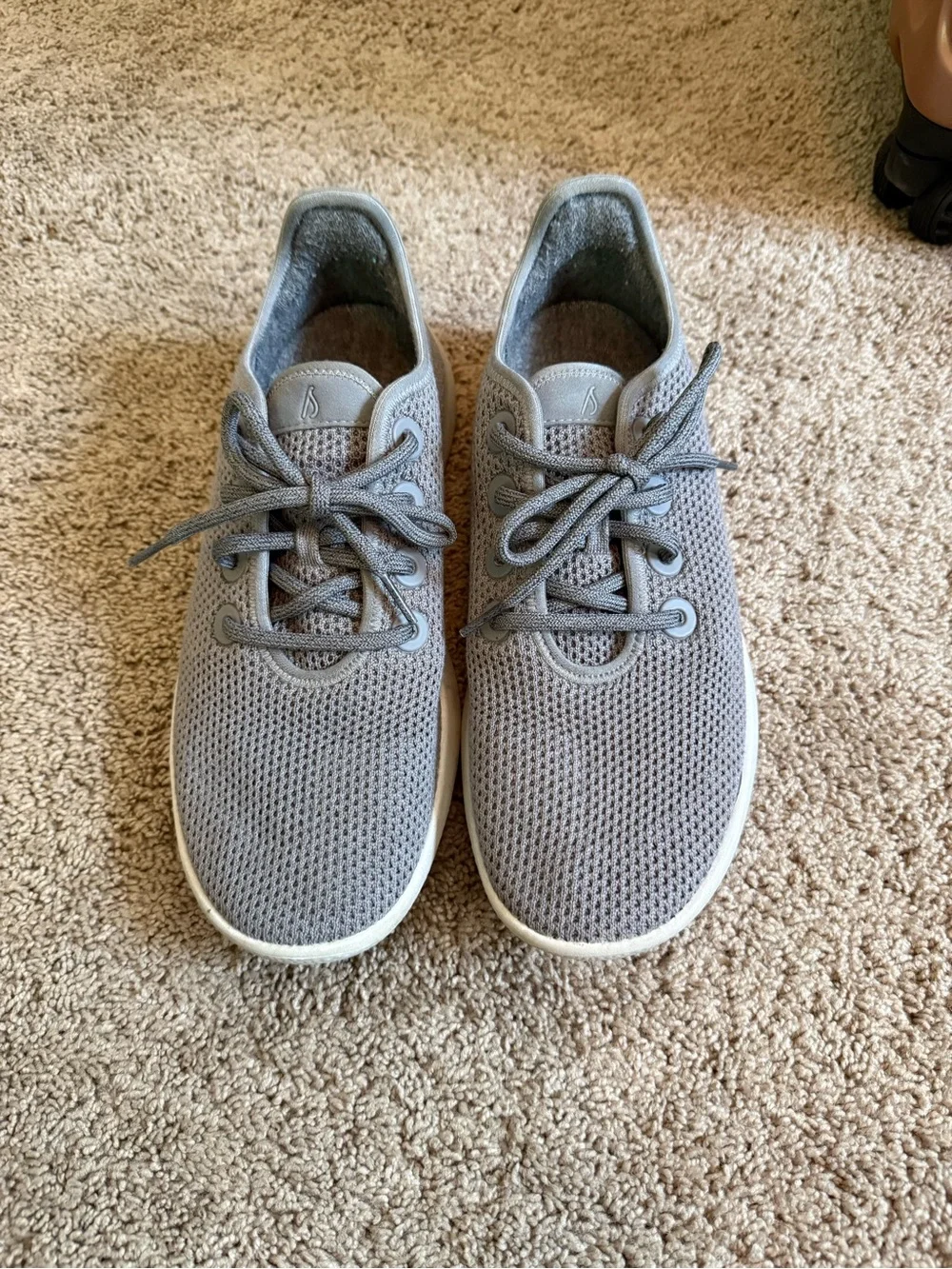 allbirds Women’s Gray Knit Athletic Sneakers